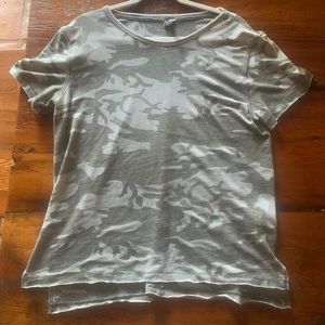 Camo Free People top